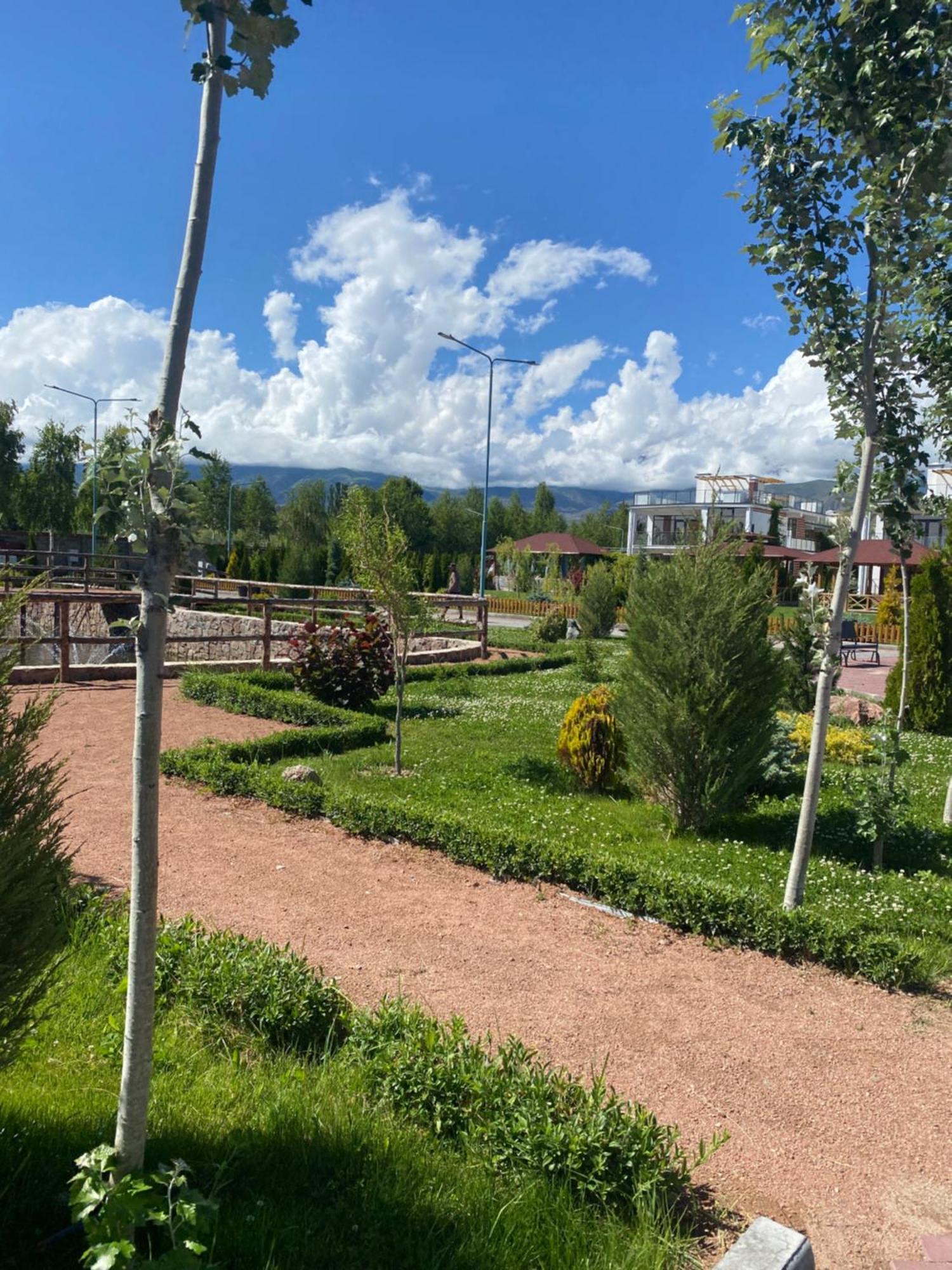 Таунхаус В Baytur Resort Bosteri Buitenkant foto