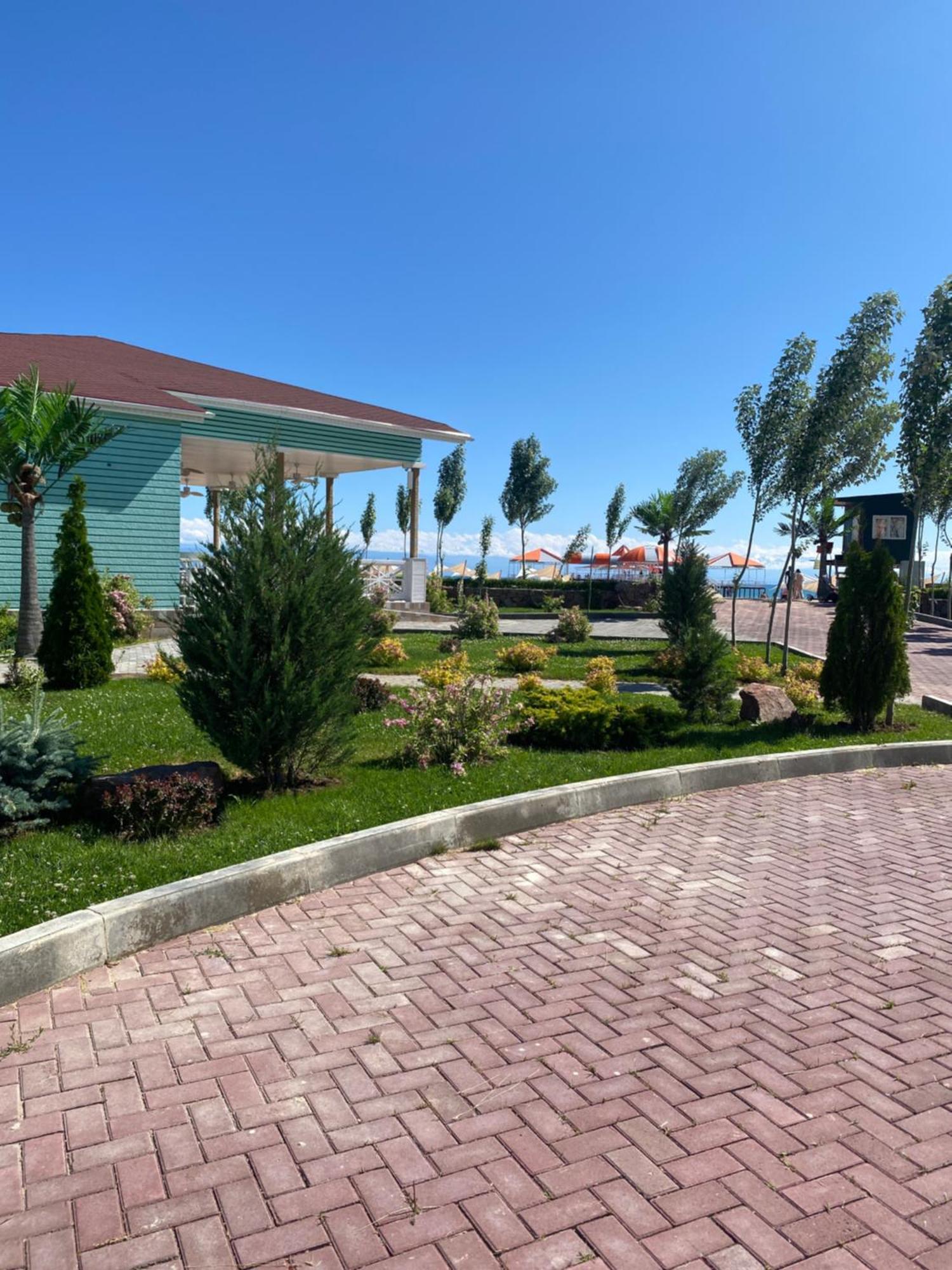 Таунхаус В Baytur Resort Bosteri Buitenkant foto