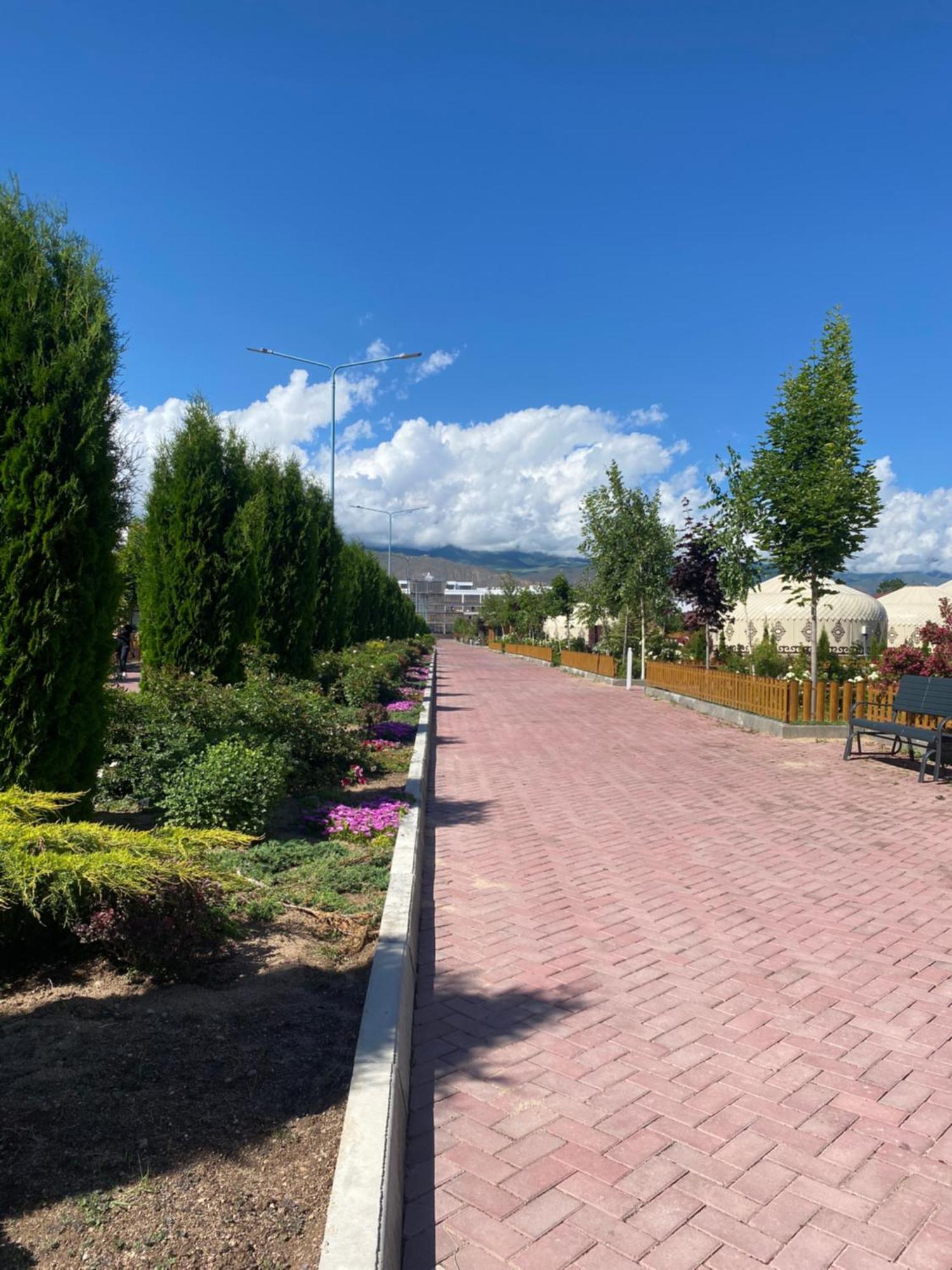 Таунхаус В Baytur Resort Bosteri Buitenkant foto