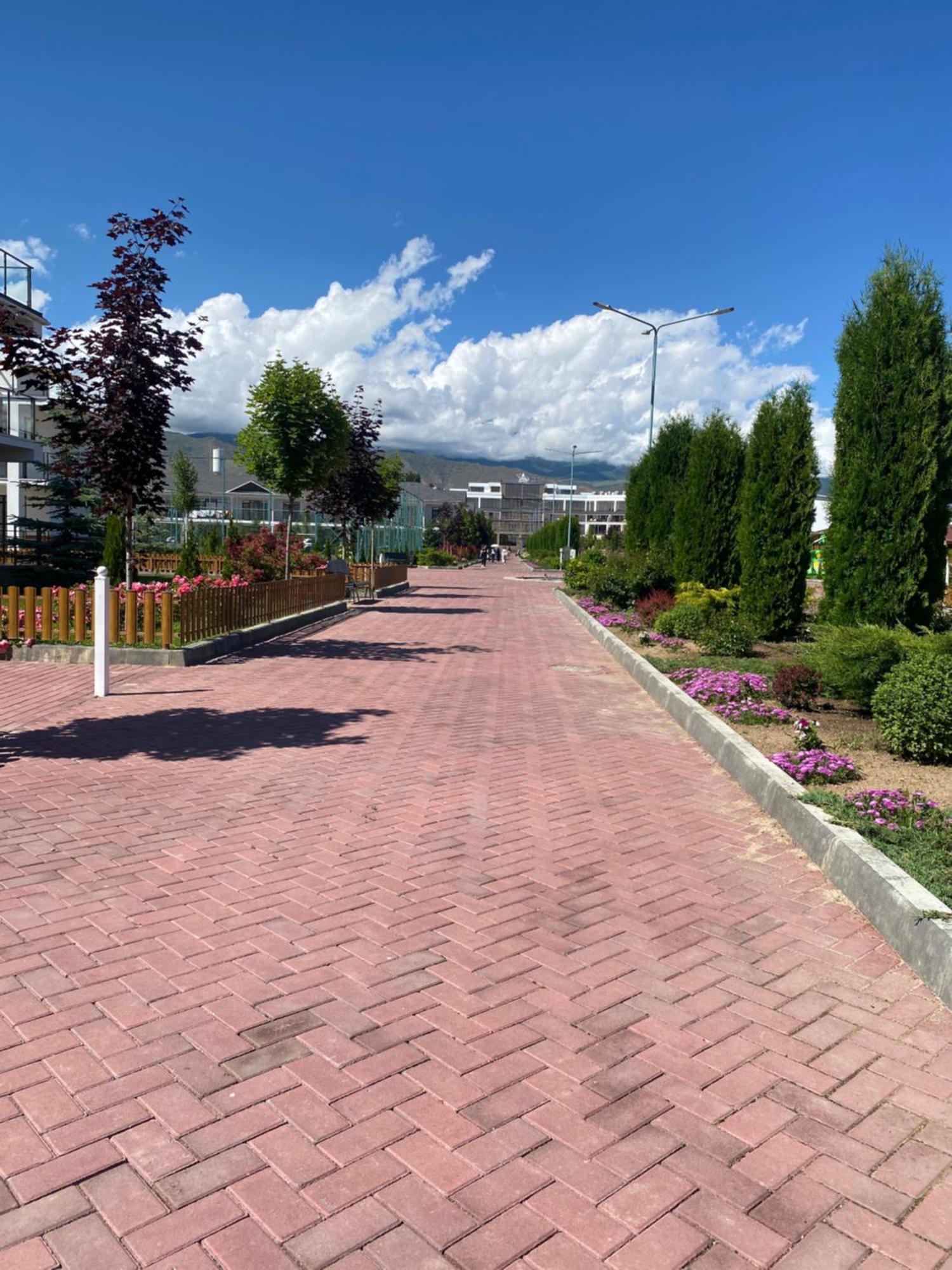 Таунхаус В Baytur Resort Bosteri Buitenkant foto