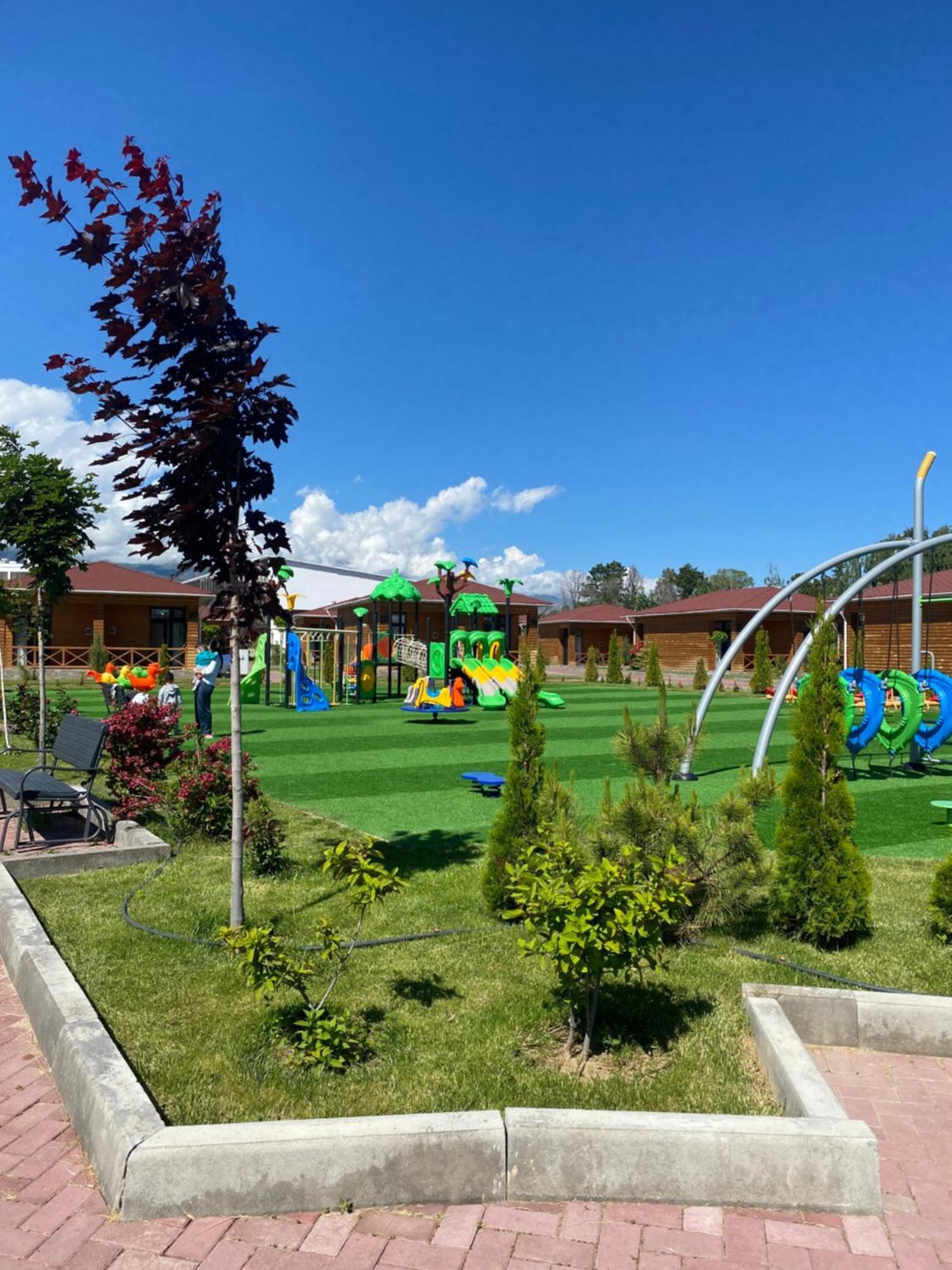 Таунхаус В Baytur Resort Bosteri Buitenkant foto
