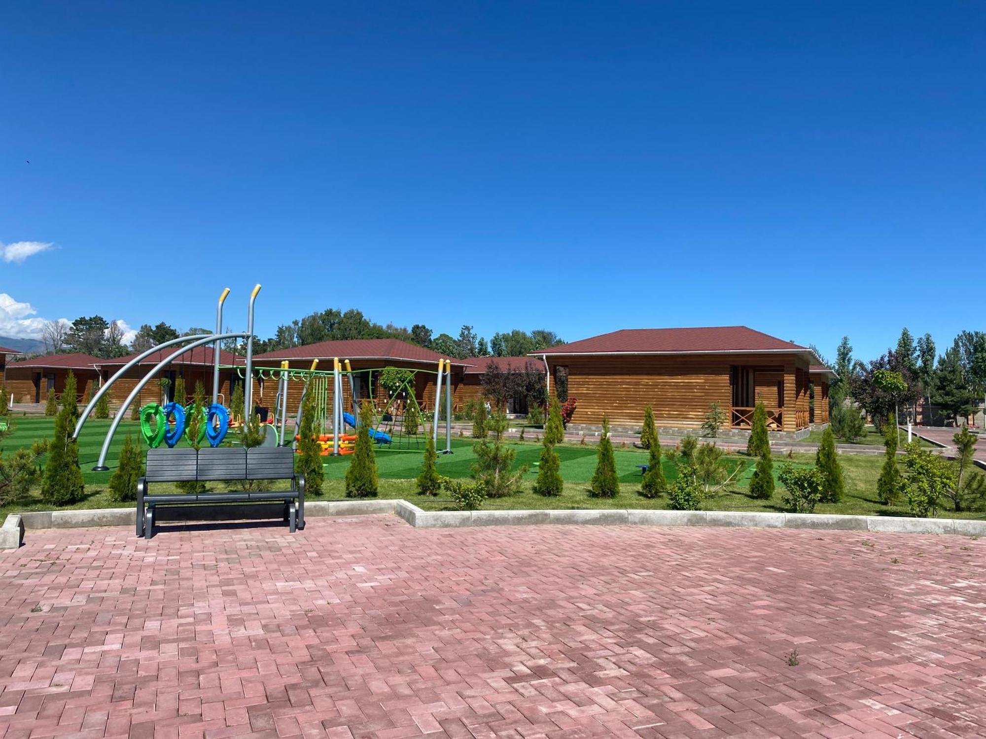 Таунхаус В Baytur Resort Bosteri Buitenkant foto
