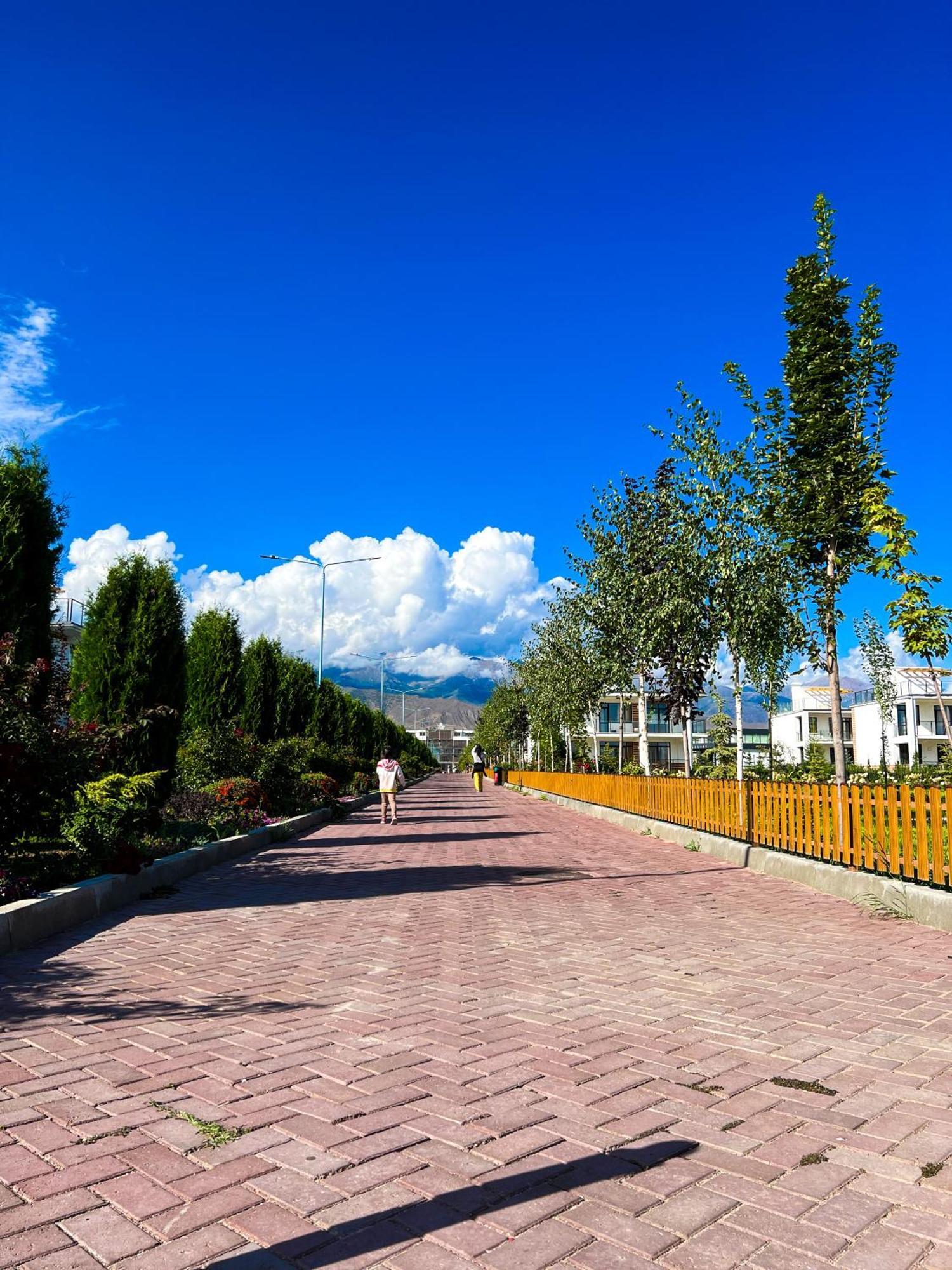 Таунхаус В Baytur Resort Bosteri Buitenkant foto